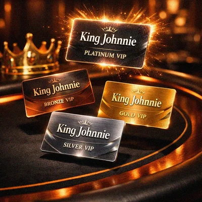 VIP Kash Kings loyalty program cards